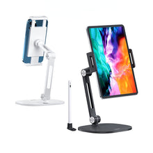 Load image into Gallery viewer, Ipad Stand Tablet Stand iPad Holder 360° Adjustable (Aluminium Alloy) LIVE Tablet Holder For 6-12.9 inch