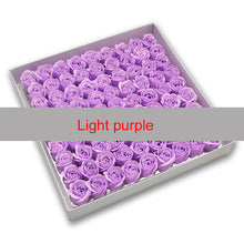 Load image into Gallery viewer, 81Pcs Rose Bath Body Flower Floral Soap Scented Rose Flower Essential Wedding Valentine'S Day Gift Holding flowers