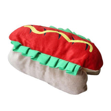Load image into Gallery viewer, Dog Cat Halloween Hot Dog Costume Pet Cosplay Costumes Puppy Warm Outfits Fleece