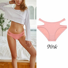 Load image into Gallery viewer, Cotton Panties for Women Waist Cross Design Sexy Underwear Intimates Lingerie Female Panties Solid Color Briefs Soft Girls Panty