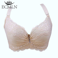 Load image into Gallery viewer, 80-105 C/D Women's Bra Plus Big Large Size Super Push Up Bralette Lace Intimates Sexy Lingerie Undrwear Underwire