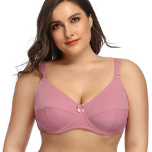 Load image into Gallery viewer, Sexy Women's Bra Unlined D Cup Lingerie Underwire Bras Plus Size Brassiere 36D-46DD