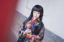 Load image into Gallery viewer, Hell Girl Devil Love Furisode Kimono Gorgeous Original Anime Cosplay Costume