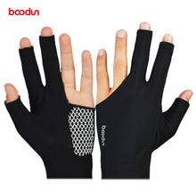 Load image into Gallery viewer, Gloves Silicone Non-Slip Billiard Gloves Open Finger Breathable Three Finger Gloves Elastic Lycra
