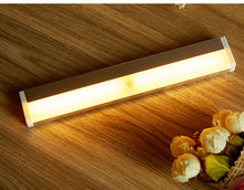 Load image into Gallery viewer, Led Drawer Light Human Body Strip Induction Lamp Bathroom Light Control USB Charging Small Night Lamp Closet Wardrobe Light