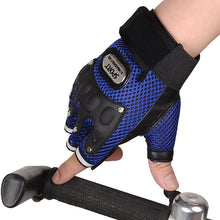Load image into Gallery viewer, Men's Padded Microfiber Cycling Outdoor Gloves Breathable Sweat-Absorbent Non-Slip Wear-Resistant Autumn Summer