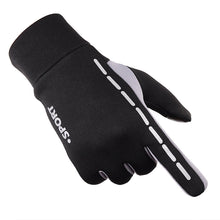 Load image into Gallery viewer, Men's Korean-Style Touch Screen Warm Waterproof Non-Slip Custom Logo Wholesale Outdoor Sports Riding Gloves