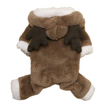 Load image into Gallery viewer, BMS Winter Cat Clothes Warm Fleece Pet Costume For Small Cats Kitten Jumpsuits