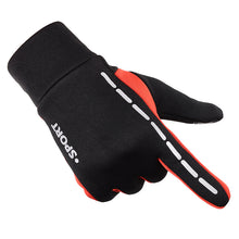 Load image into Gallery viewer, Men's Korean-Style Touch Screen Warm Waterproof Non-Slip Custom Logo Wholesale Outdoor Sports Riding Gloves