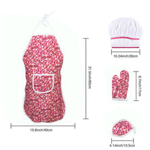 Load image into Gallery viewer, Kitchen Toy Girl Set Baking Tool Apron