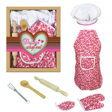 Load image into Gallery viewer, Kitchen Toy Girl Set Baking Tool Apron