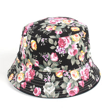 Load image into Gallery viewer, Printed Bucket Hat Ins Trendy Flat Top Outdoor Sun-Proof Basin Hat Summer Outdoor Sun Hat