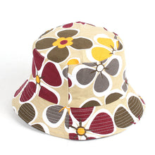 Load image into Gallery viewer, Printed Bucket Hat Ins Trendy Flat Top Outdoor Sun-Proof Basin Hat Summer Outdoor Sun Hat