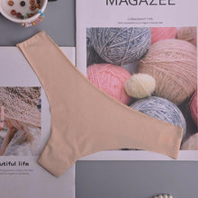 Load image into Gallery viewer, Sexy Ladies Ice Silk Thong Seamless Underwear Bikini UnderwearPanties