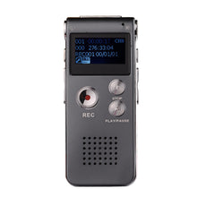 Load image into Gallery viewer, 8GB Digital Voice Recorder Telephone Audio Recorder MP3 Player Dictaphone