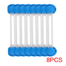 Load image into Gallery viewer, 8Pcs/Lot Baby Safety Protector Child Cabinet Locking Plastic Lock Protection of Children Locking From Doors Drawers
