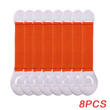 Load image into Gallery viewer, 8Pcs/Lot Baby Safety Protector Child Cabinet Locking Plastic Lock Protection of Children Locking From Doors Drawers