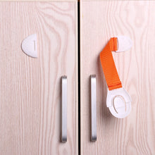 Load image into Gallery viewer, 8Pcs/Lot Baby Safety Protector Child Cabinet Locking Plastic Lock Protection of Children Locking From Doors Drawers