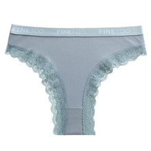 Load image into Gallery viewer, Women's Cotton Panties Girls Letter Thongs Brazilian Pantys Sexy Lace Underwear For Woman Lingerie Bikini Panty