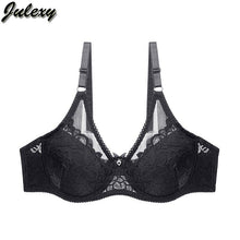 Load image into Gallery viewer, 75 80 85 90 95 100 C D Cup Women Bra Plus Size Lace Solid Underwear