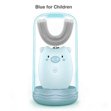 Load image into Gallery viewer, Children's Electric Toothbrush Cartoon Blu-ray Whitening Teeth Brush Rechargeable Waterproof Sound
