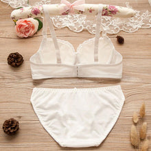 Load image into Gallery viewer, Bras for Women Brassiere Push Up Bra Lace Gather Bralette with Wrapped Bow Knot Underwear
