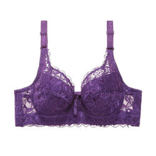 Load image into Gallery viewer, Womens Bras Brassiere Push Up Bra Sexy Seamless Bralette Lace Adjustment Plain Comfortable