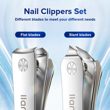 Load image into Gallery viewer, LLANO Nail Clippers Stainless Steel Clipper Fingernail Cutter Manicure Tools Trimmer