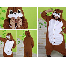 Load image into Gallery viewer, Lifeye Unisex Squirrel Pajamas Adult Animal Cosplay Costume