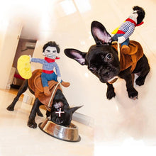 Load image into Gallery viewer, Pet Horse Riding Disguise Funny Dress Dog Halloween Costume Pet Supplies