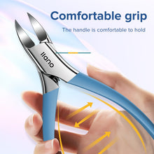 Load image into Gallery viewer, LLANO ingrown Nail Clipper Toenail Cutter Stainless Steel Pedicure Tools Thick Toe Nail Correction