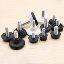 Load image into Gallery viewer, 8pc/lot Furniture Adjustable Bolt Chair Feet level Floor Protector leg Pad Base M8 M6 Sofa Cabinet Table Mute damping anti-skid