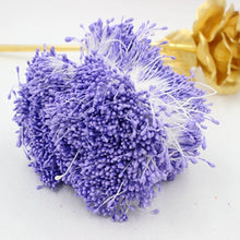 Load image into Gallery viewer, 900pcs/lot Random Mixed Double Heads DIY Artificial Mini Pearl Flower Stamen Pistil 1mm Floral Stamen For Wedding Decoration DIY