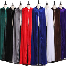 Load image into Gallery viewer, Halloween Cloak Christmas Costume Cos Death Inverness Wizard Witch Prince Princess Cloak Robe