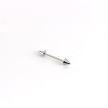 Load image into Gallery viewer, Barbell Tongue Pin Adhesive Nail Two Tips Nipple Ring Ear Bone Stud Human Body Puncture