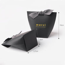 Load image into Gallery viewer, 5PCs Special Paper White Card Gilding Wedding Candy Gift Box Gift Printed Box Paper Folding Packing Box