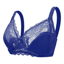 Load image into Gallery viewer, Lace Underwear EF Cup Bra Adjustment Large Breasts Showing Small Comfortable Steel Rings Women's Bras