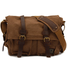 Load image into Gallery viewer, Simple Canvas Men's Bag Single Shoulder Crossbody Outdoor Casual Messenger Bag