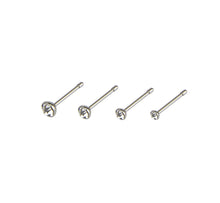Load image into Gallery viewer, 14 Puncture Mixed Set Stainless Steel Nose Stud Nose Ring Diamond C- Type Nose Ring 7-Shaped Nose Nail