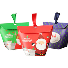 Load image into Gallery viewer, 10pcs Christmas Eve DIY Gift Box Baking Biscuit Gift Box for Christmas Candy Box