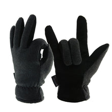 Load image into Gallery viewer, Thermal Gloves Deerskin Two-Layer Insulation Cotton Cold-Proof Motorcycle Electric Vehicle Riding Protective Skiing
