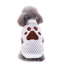 Load image into Gallery viewer, Pet Bone Striped Turtleneck Christmas Snowflake Autumn and Winter for Dog