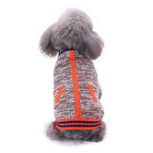 Load image into Gallery viewer, Pet Bone Striped Turtleneck Christmas Snowflake Autumn and Winter for Dog