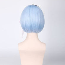 Load image into Gallery viewer, Wig Cos Otherworld Life REM Cosplay Wig from Scratch Ram REM Cos Wig