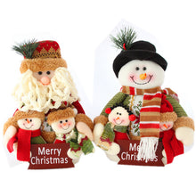 Load image into Gallery viewer, Christmas Gift Christmas Doll Christmas Family Portrait Old Man Snowman Christmas Decoration Supplies Christmas Gift