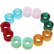 Load image into Gallery viewer, New Hollow Glass Auricle 8mm-16mm Ear Extender Piercing Jewelry