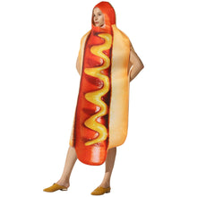Load image into Gallery viewer, Halloween Party Costume Hot Dog Cosplay Costume Costumes Jumpsuit Performance Costume