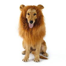 Load image into Gallery viewer, LIVINGHOME Pet Costume Dog Lion Wigs Mane Hair Scarf Clothes For Party Halloween Festival