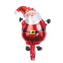 Load image into Gallery viewer, Mini Christmas Tree Christmas Snowman Balloon Christmas Party Arrangement Balloon Mini Christmas Aluminum Film Balloon