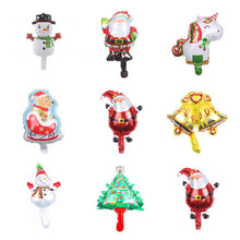 Load image into Gallery viewer, Mini Christmas Tree Christmas Snowman Balloon Christmas Party Arrangement Balloon Mini Christmas Aluminum Film Balloon